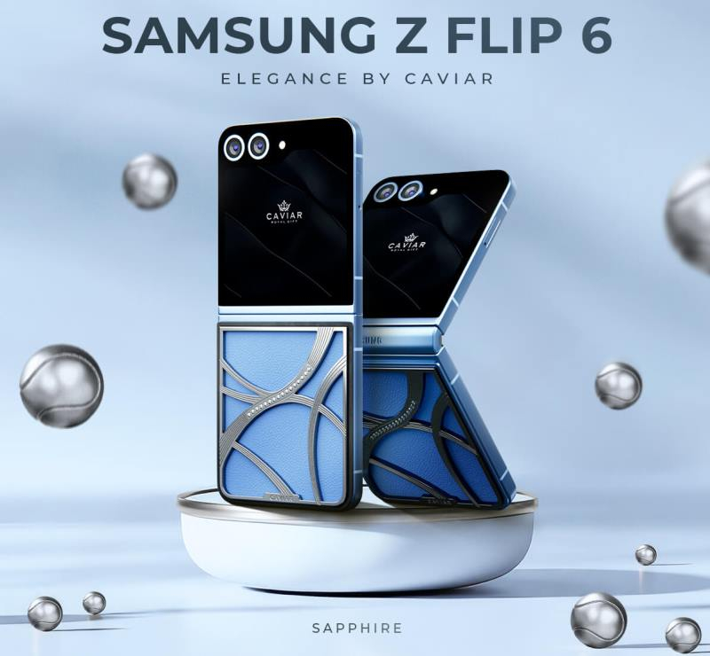 Caviar представила эксклюзивные раскладушки Samsung Galaxy Z Flip6 по цене от 539 тыс. рублей