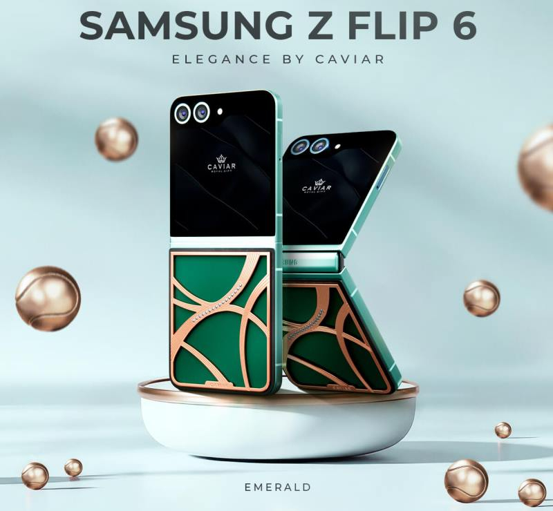 Caviar представила эксклюзивные раскладушки Samsung Galaxy Z Flip6 по цене от 539 тыс. рублей