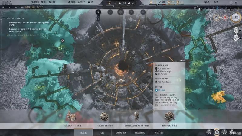 Как обогревать дома в Frostpunk 2