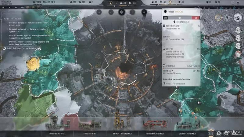 Товары в Frostpunk 2: где взять и как накопить