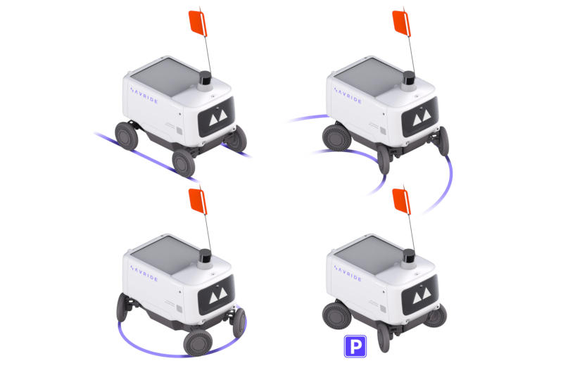 Avride, выделившаяся из «Яндекса», показала четырёхколёсного робота-курьера на чипе Nvidia