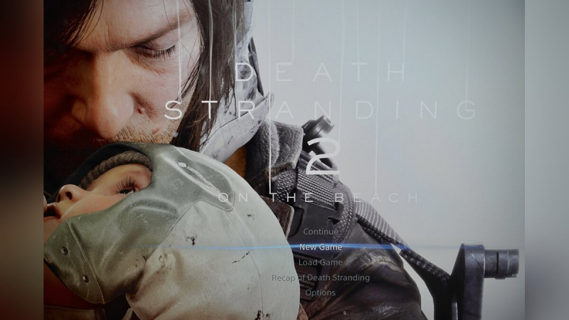 Кодзима показал обновлённое главное меню Death Stranding 2