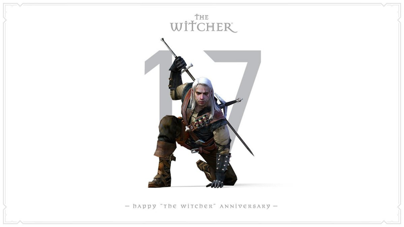 CD Projekt RED показала праздничный арт в честь 17-летия первой The Witcher