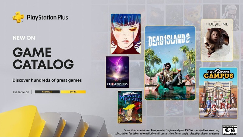 В октябре в PS Plus Extra и Premium добавят 10 игр, включая Dead Island 2 и Ghost Recon: Wildlands