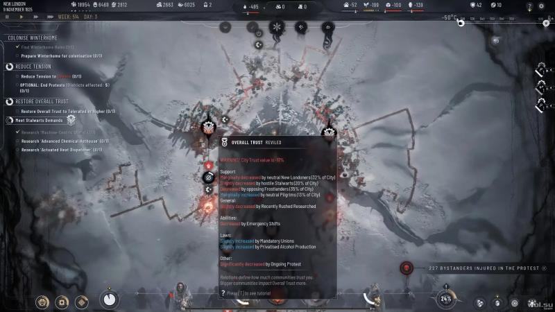 Доверие в Frostpunk 2: как повысить