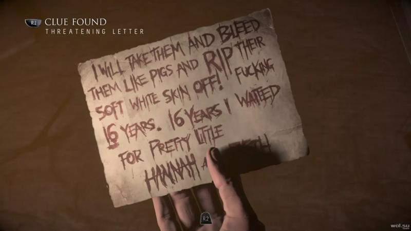 Все улики «Близнецы» в Until Dawn: где найти