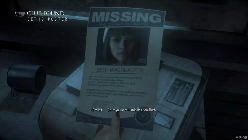 Все улики «Близнецы» в Until Dawn: где найти