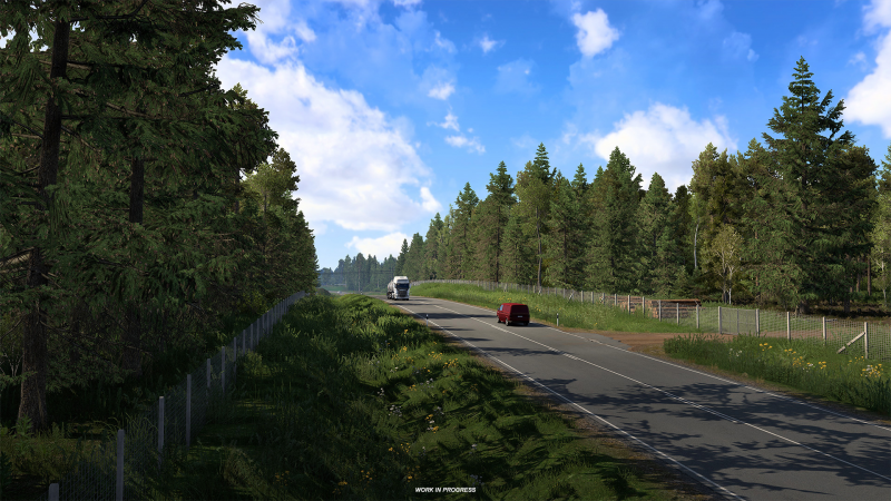 Леса северного дополнения Euro Truck Simulator 2. Новые скриншоты Nordic Horizons