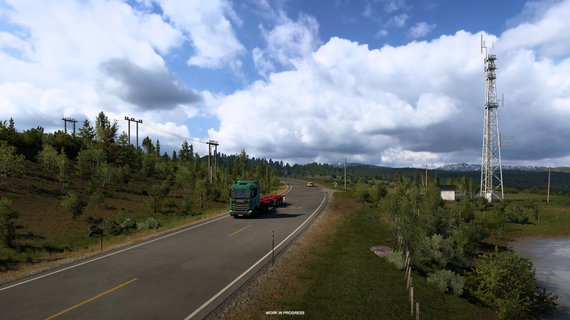 Леса северного дополнения Euro Truck Simulator 2. Новые скриншоты Nordic Horizons