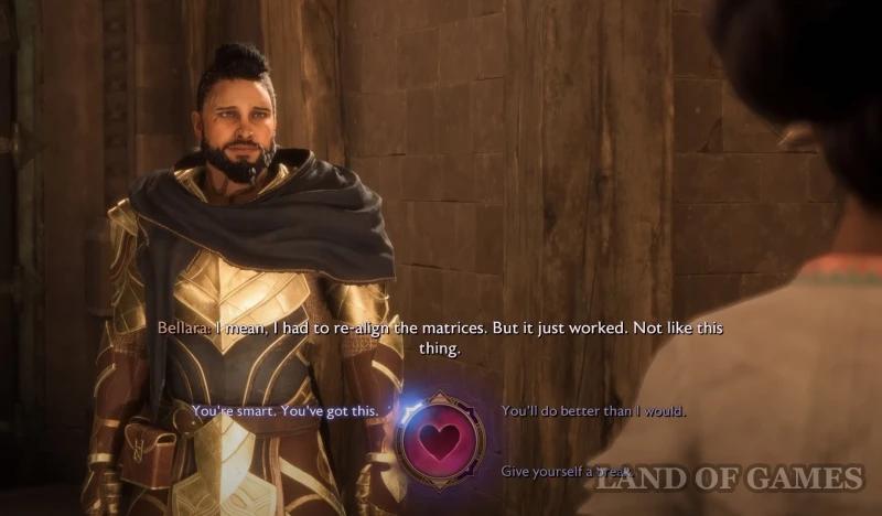 Роман с Белларой в Dragon Age The Veilguard: развитие и одобрение