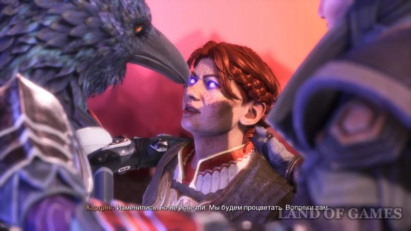 Гнев или сострадание в Dragon Age The Veilguard: что выбрать Хардинг в «Сердце Титана»