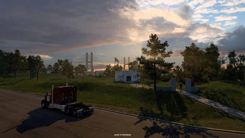 Кейп-Джирардо в American Truck Simulator. Новые скриншоты дополнения со штатом Миссури