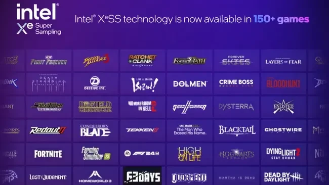 Intel XeSS уже в 150 играх, но XeSS 2 лишь в двух