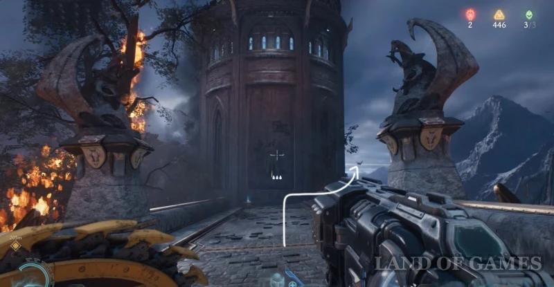 Казарма Стражей в Doom The Dark Ages: все игрушки, печати, золото и секреты