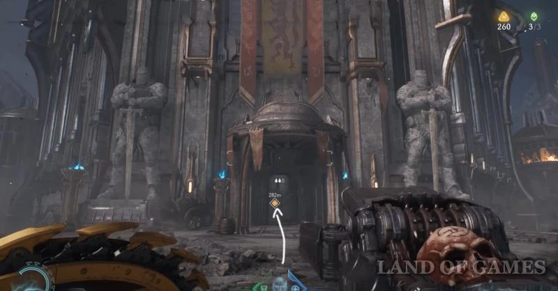 Казарма Стражей в Doom The Dark Ages: все игрушки, печати, золото и секреты
