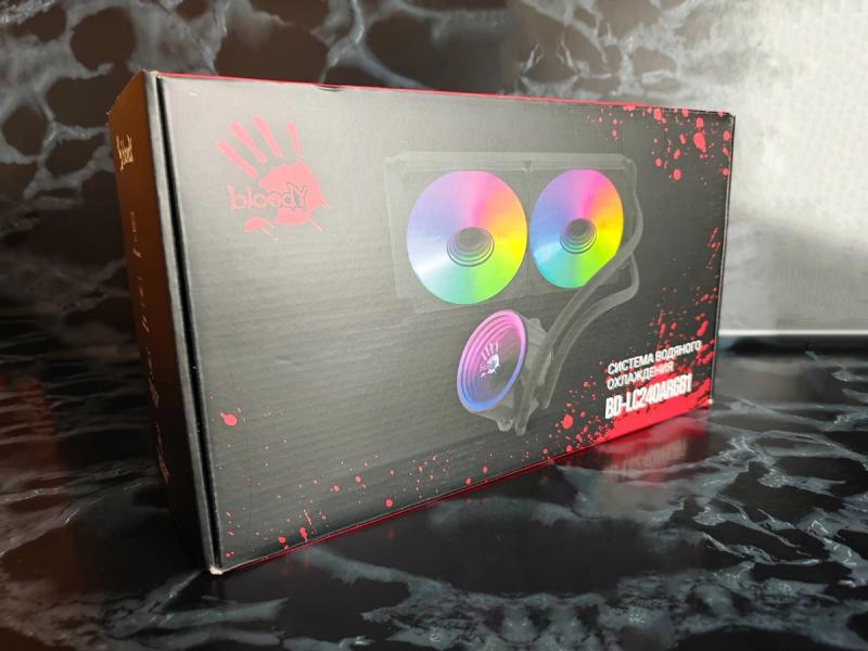 Обзор системы жидкостного охлаждения Bloody BD-LC240ARGB1 Black
