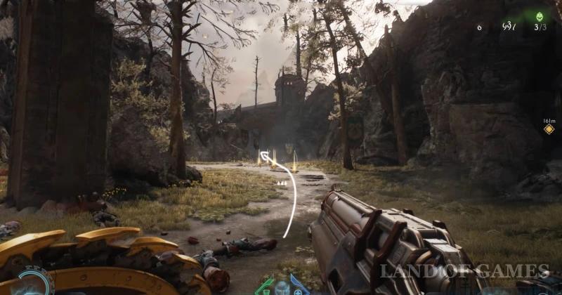 Осада (Часть 1) в Doom The Dark Ages: все игрушки, пушки, золото и секреты