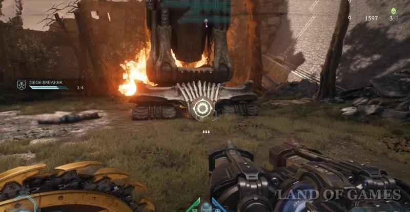Осада (Часть 1) в Doom The Dark Ages: все игрушки, пушки, золото и секреты