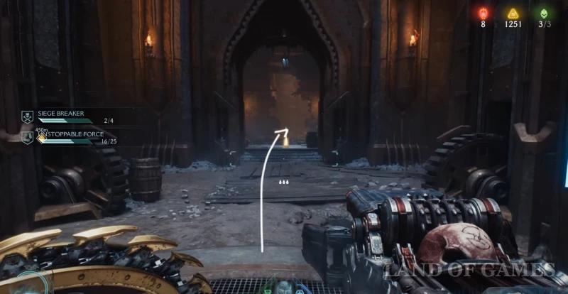 Осада (Часть 1) в Doom The Dark Ages: все игрушки, пушки, золото и секреты