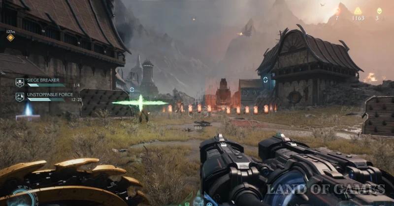 Осада (Часть 1) в Doom The Dark Ages: все игрушки, пушки, золото и секреты