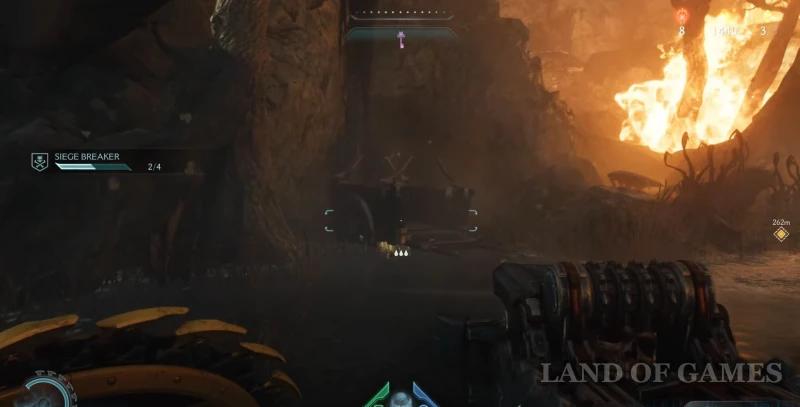Осада (Часть 1) в Doom The Dark Ages: все игрушки, пушки, золото и секреты