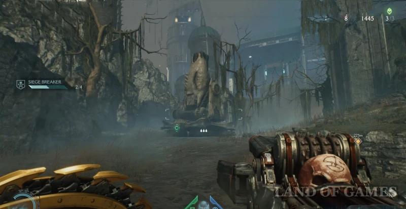Осада (Часть 1) в Doom The Dark Ages: все игрушки, пушки, золото и секреты