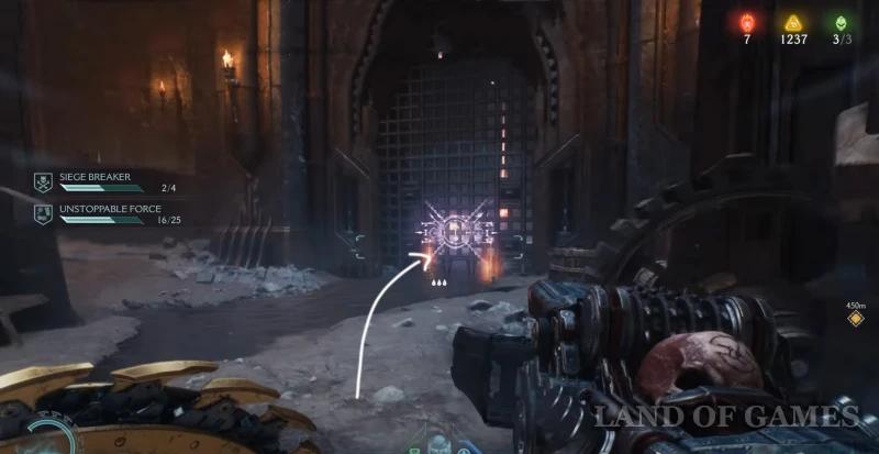 Осада (Часть 1) в Doom The Dark Ages: все игрушки, пушки, золото и секреты