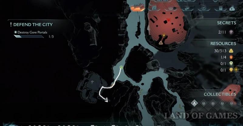 Осада (Часть 1) в Doom The Dark Ages: все игрушки, пушки, золото и секреты