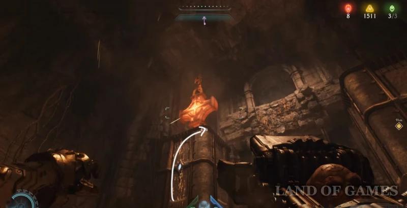 Осада (Часть 1) в Doom The Dark Ages: все игрушки, пушки, золото и секреты