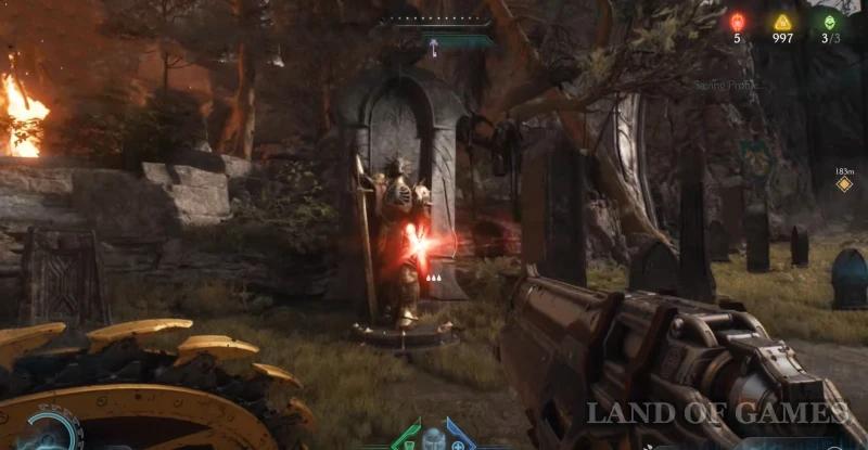 Осада (Часть 1) в Doom The Dark Ages: все игрушки, пушки, золото и секреты