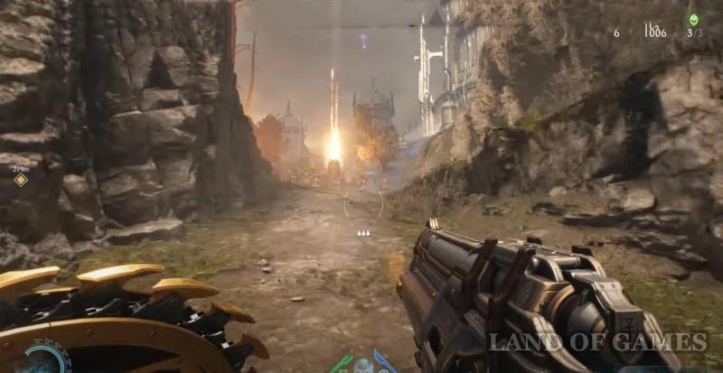 Осада (Часть 1) в Doom The Dark Ages: все игрушки, пушки, золото и секреты