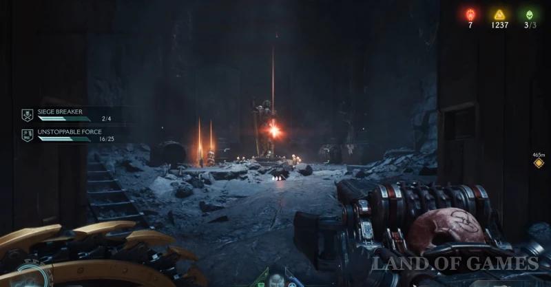 Осада (Часть 1) в Doom The Dark Ages: все игрушки, пушки, золото и секреты
