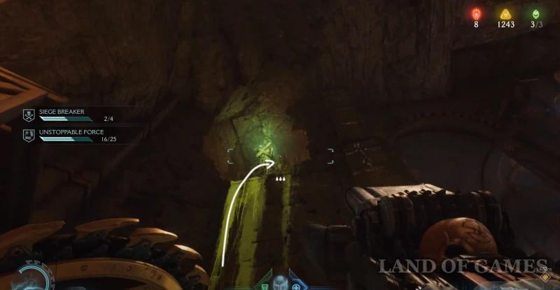 Осада (Часть 1) в Doom The Dark Ages: все игрушки, пушки, золото и секреты