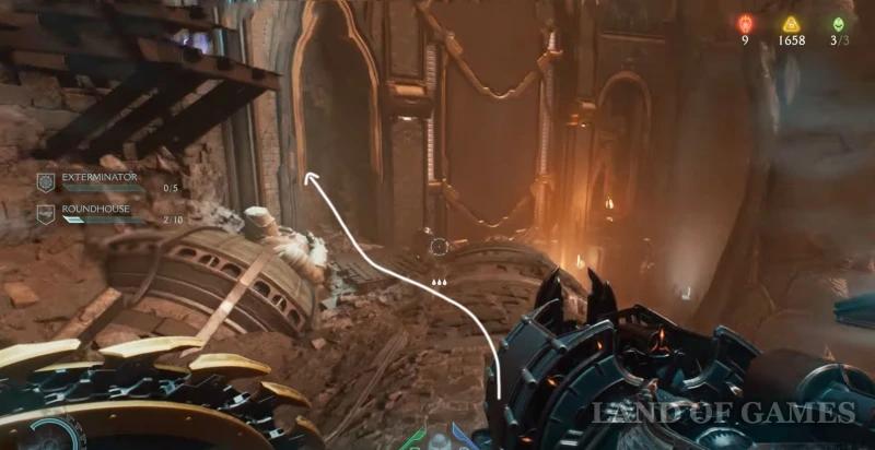 Осада (Часть 2) в Doom The Dark Ages: все игрушки, рубины, золото и секреты
