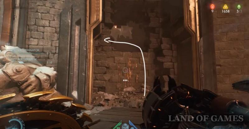 Осада (Часть 2) в Doom The Dark Ages: все игрушки, рубины, золото и секреты