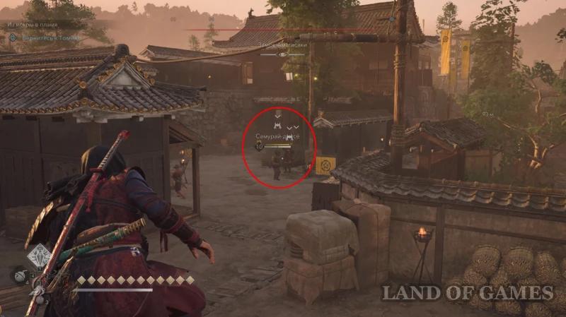 Замок Амагасаки в Assassin's Creed Shadows: все самураи-дайсе и легендарный сундук