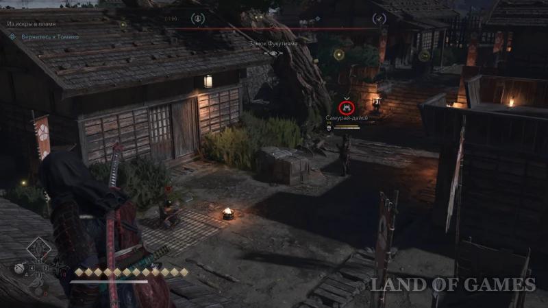 Замок Фукутияма в Assassin's Creed Shadows: все самураи-дайсе и легендарный сундук