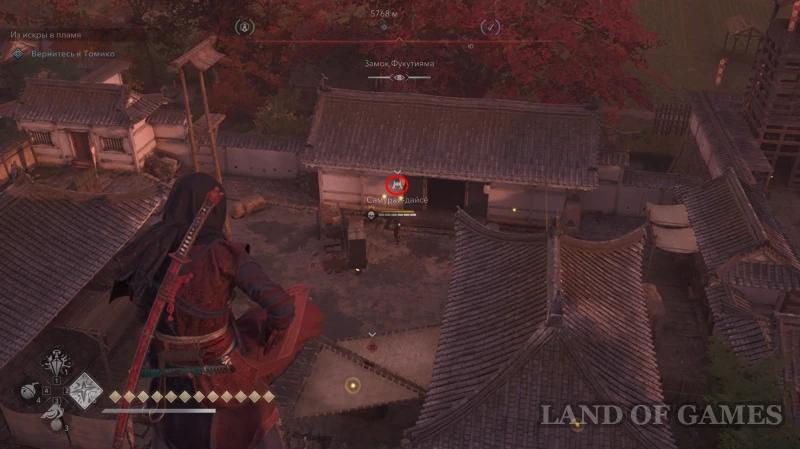 Замок Фукутияма в Assassin's Creed Shadows: все самураи-дайсе и легендарный сундук