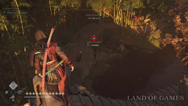 Замок Фукутияма в Assassin's Creed Shadows: все самураи-дайсе и легендарный сундук