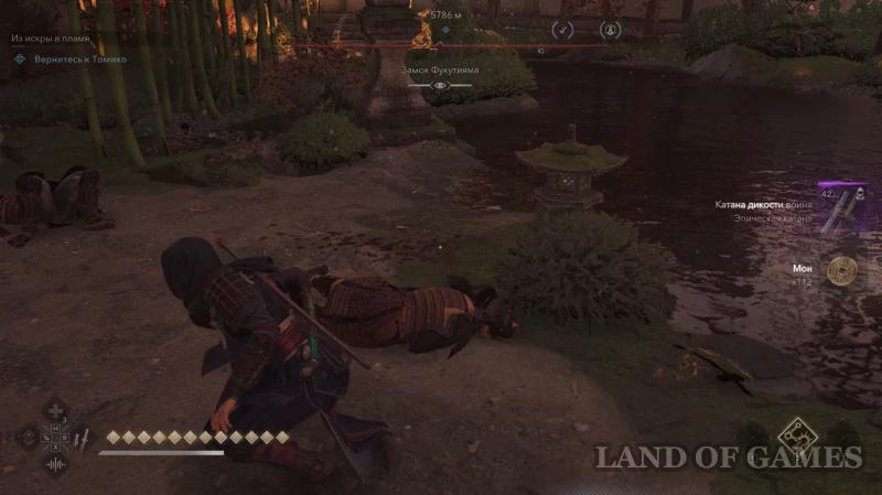 Замок Фукутияма в Assassin's Creed Shadows: все самураи-дайсе и легендарный сундук