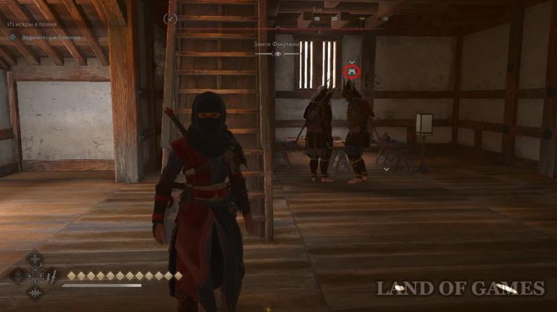 Замок Фукутияма в Assassin's Creed Shadows: все самураи-дайсе и легендарный сундук