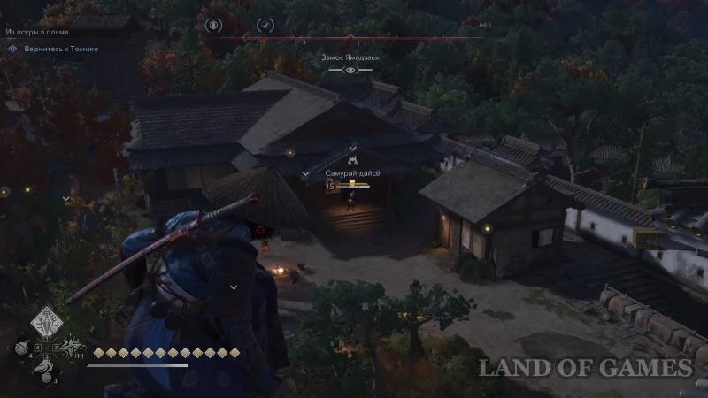 Замок Ямадзаки в Assassin's Creed Shadows: все самураи-дайсе и легендарный сундук