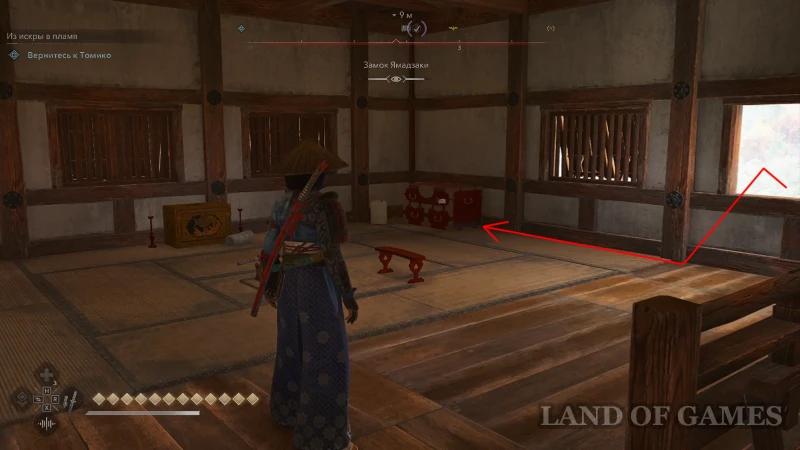 Замок Ямадзаки в Assassin's Creed Shadows: все самураи-дайсе и легендарный сундук
