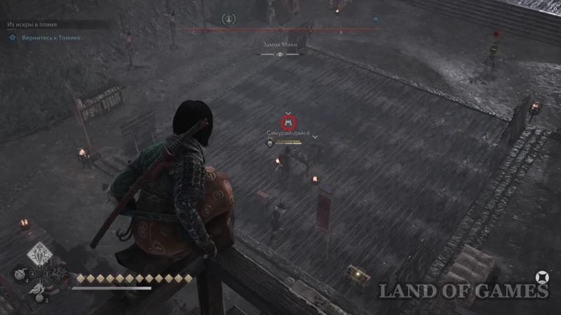 Замок Мики в Assassin's Creed Shadows: все самураи-дайсе и легендарный сундук