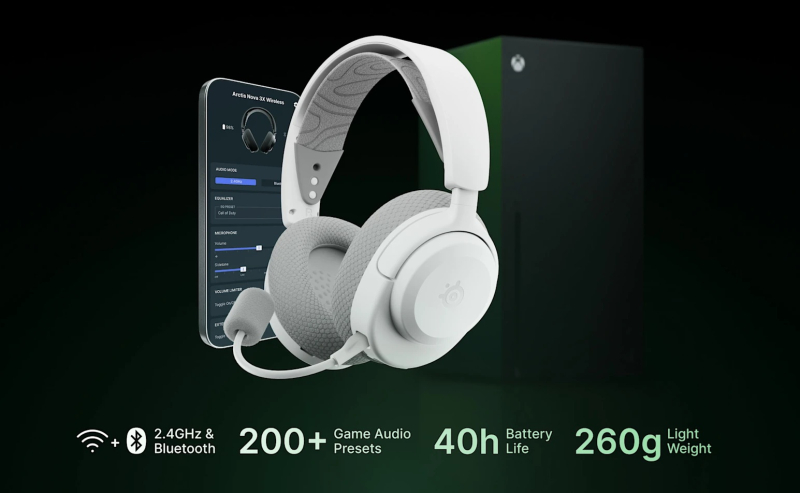 Представлена Arctis Nova 3 — самая доступная беспроводная гарнитура SteelSeries