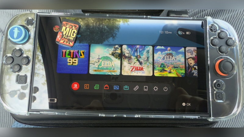 Nintendo якобы начала блокировку консолей Switch 2 для владельцев эмулятора MIG Switch