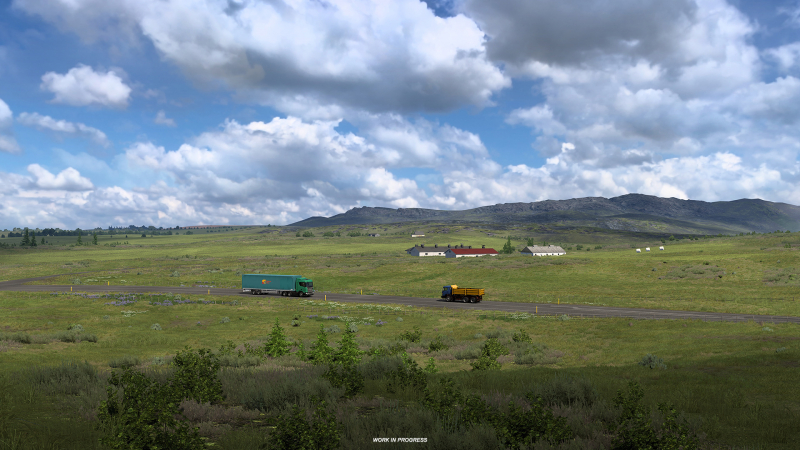 Первый трейлер и скриншоты «страны огня и льда» в Euro Truck Simulator 2. Представили дополнение про Исландию