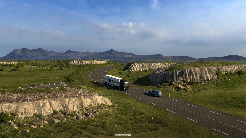 Первый трейлер и скриншоты «страны огня и льда» в Euro Truck Simulator 2. Представили дополнение про Исландию
