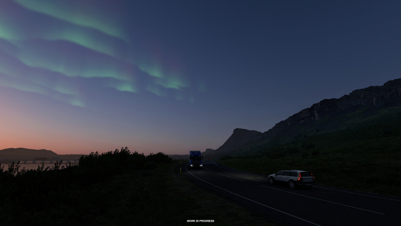Первый трейлер и скриншоты «страны огня и льда» в Euro Truck Simulator 2. Представили дополнение про Исландию