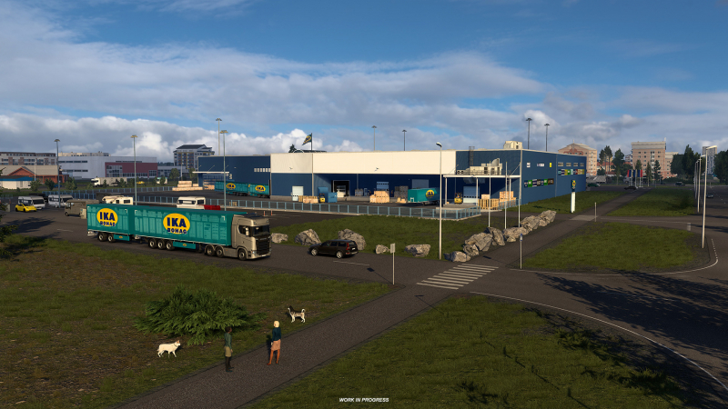 В Euro Truck Simulator 2 появится место, где дважды отмечают Новый год. Скриншоты северного дополнения Nordic Horizons
